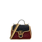 Pre-owned Leather gucci-bags Gucci Vintage , Multicolor , Dames