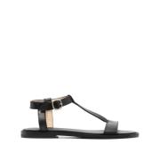 Flat Sandals Doucal's , Black , Dames