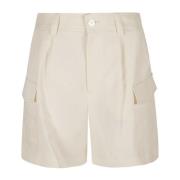 Casual Shorts Woolrich , White , Dames