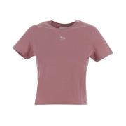 Vos Katoenen T-Shirt Maison Kitsuné , Pink , Dames