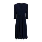 Midi Dresses Ralph Lauren , Blue , Dames