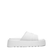 Sliders Casadei , White , Dames