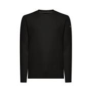 Stretchstof Zwart Langarmshirt RRD , Black , Heren