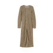 Maxi Dresses Twinset , Beige , Dames