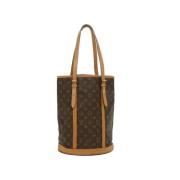 Pre-owned Canvas louis-vuitton-bags Louis Vuitton Vintage , Brown , Da...