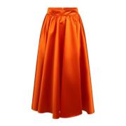 Midi Skirts Patou , Orange , Dames