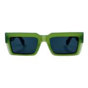 Sunglasses Off White , Green , Unisex