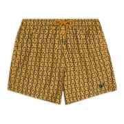 Short Shorts Emporio Armani , Yellow , Heren