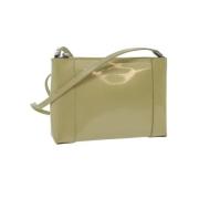 Pre-owned Leather dior-bags Dior Vintage , Beige , Dames