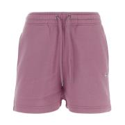 Katoenen Shorts Maison Kitsuné , Pink , Dames