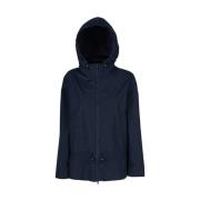 Stijlvolle Light Parka Jas voor Mannen Geox , Blue , Heren