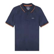 Polo Shirts Aeronautica Militare , Blue , Heren