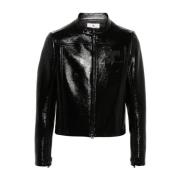 Leather Jackets Courrèges , Black , Heren