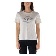 Stijlvol T-shirt voor vrouwen Suns , Beige , Dames