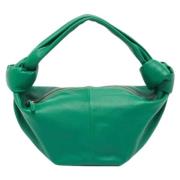 Pre-owned Leather handbags Bottega Veneta Vintage , Green , Dames