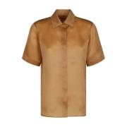 Shirts Max Mara , Brown , Dames