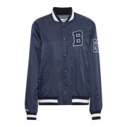 Bomber Jackets Ball , Blue , Dames