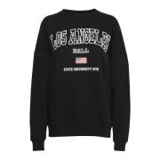 Sweatshirts Ball , Black , Dames