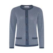 Blauwe Bos Cardigan Skovhuus , Blue , Dames