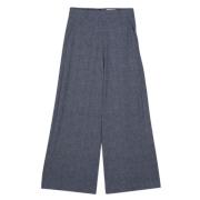 Wide Trousers Circolo 1901 , Gray , Dames