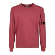 Gezellig Fleece Sweatshirt C.p. Company , Red , Heren