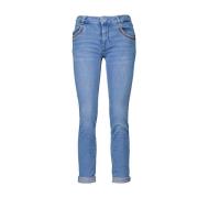 Mos Mosh Skinny Jeans Naomi Nion Spring Blauw - 25 - Dames MOS Mosh , ...
