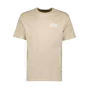 Airforce T-shirt korte mouw Gem1067-Ss24 Airforce , Beige , Heren