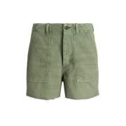 SHT Flat Front Broek Polo Ralph Lauren , Green , Dames