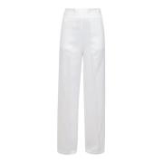 Trousers Alessia Santi , White , Dames