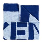 Strandlaken met logo Kenzo , Blue , Unisex