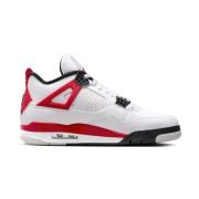 Rode Cement Air Jordan 4 Sneakers Nike , Multicolor , Heren