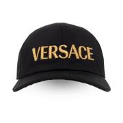 Baseballpet Versace , Black , Heren