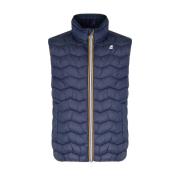 Eco Warm Blue Depth Jas K-Way , Blue , Heren