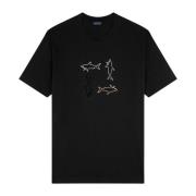 T-Shirts Paul & Shark , Black , Heren