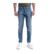 Slim-fit Jeans PT Torino , Blue , Heren