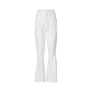 Wide Trousers Genny , White , Dames