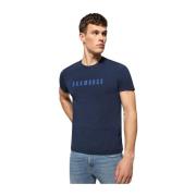 T-Shirts Bikkembergs , Blue , Heren