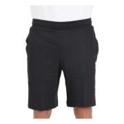 Zwarte Logo Shorts Puma , Black , Heren