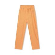 Wide Trousers Refined Department , Orange , Dames