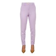 Slim-fit Trousers Nenette , Purple , Dames