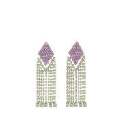 Earrings Shourouk , Purple , Dames