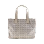 Pre-owned Canvas chanel-bags Chanel Vintage , Beige , Dames