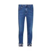 Hoge Taille Skinny Jeans Liu Jo , Blue , Dames
