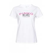 T-Shirts Pinko , White , Dames