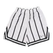 Gestreepte Mesh Basketbalshorts Wit/Zwart Karl Kani , Multicolor , Her...