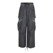 Trousers A Paper Kid , Black , Heren