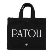 Tote Bags Patou , Black , Dames