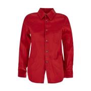 Shirts Comme des Garçons , Red , Dames