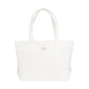 Tote Bags Calvin Klein , White , Dames