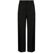 Trousers Msgm , Black , Dames